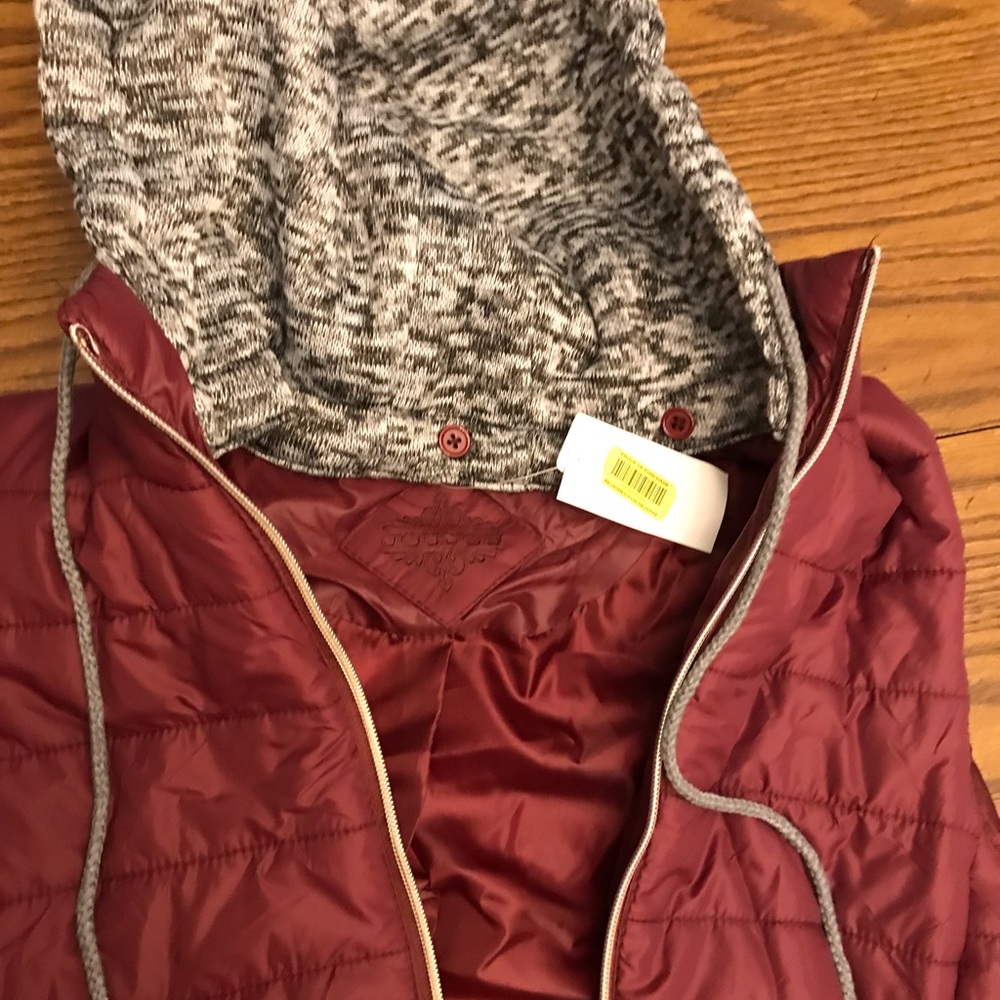 Jacket VEST hoodie new - Picture 2 of 8